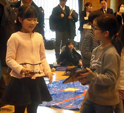 渋谷区立代々木山谷小学校の４年社会ではドローンをプログラミング