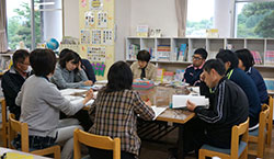 米沢小学校図書館の運営委員会